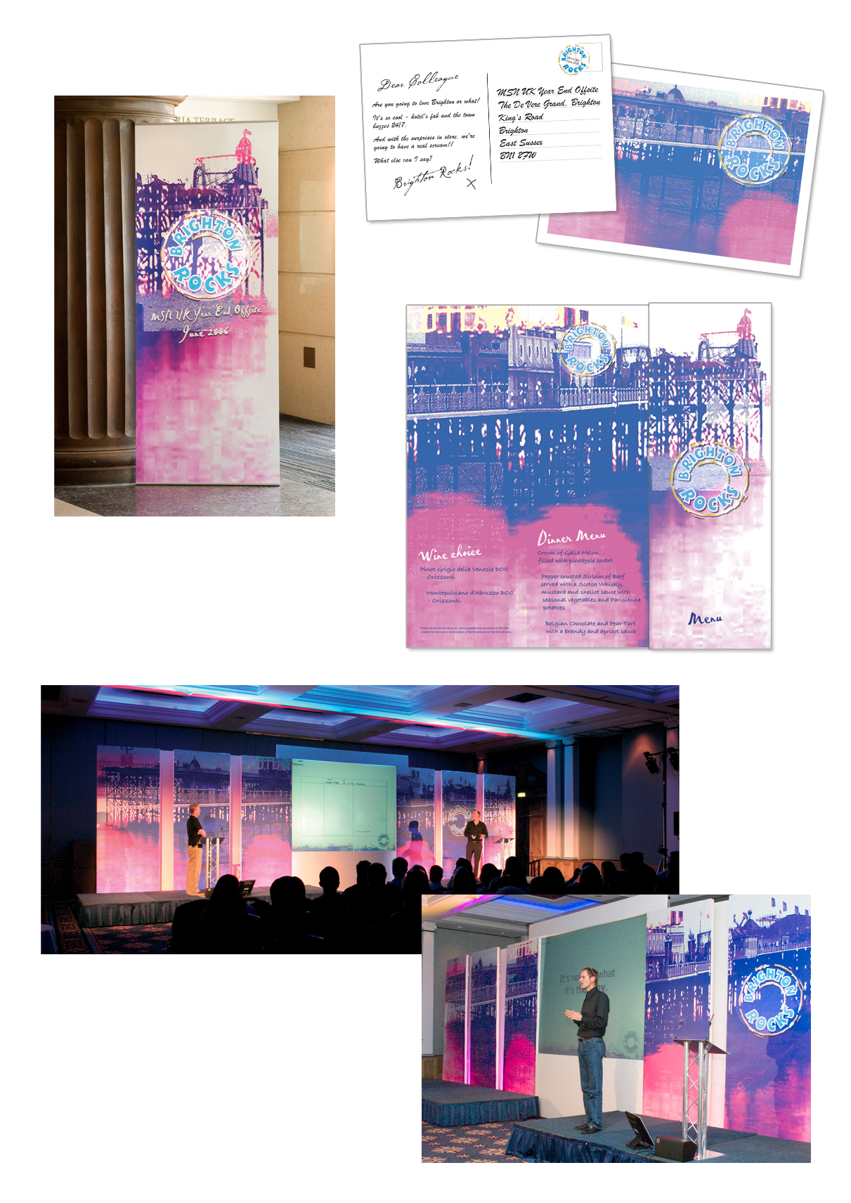 Concept visualisation for seaside conference